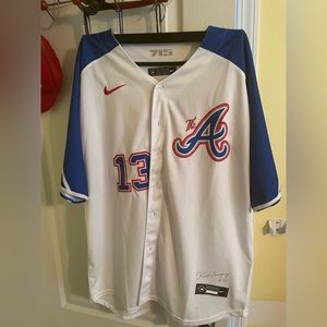 XXL Nike Atlanta Braves City Connect jersey, Ronald Acuna Jr.